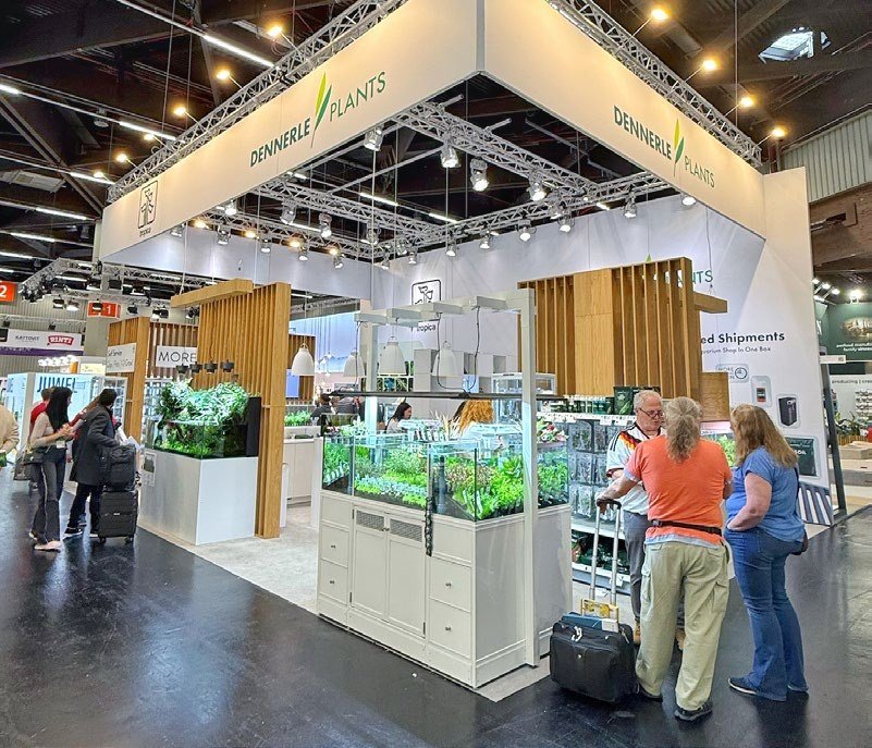 Stand DENNERLE PLANTS et TROPICA au salon Interzoo 2026