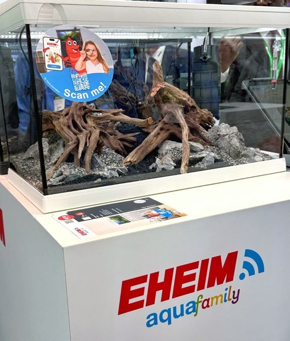 Kit aquarium EHEIM AQUA FAMILY 66 litres au salon Interzoo 2026