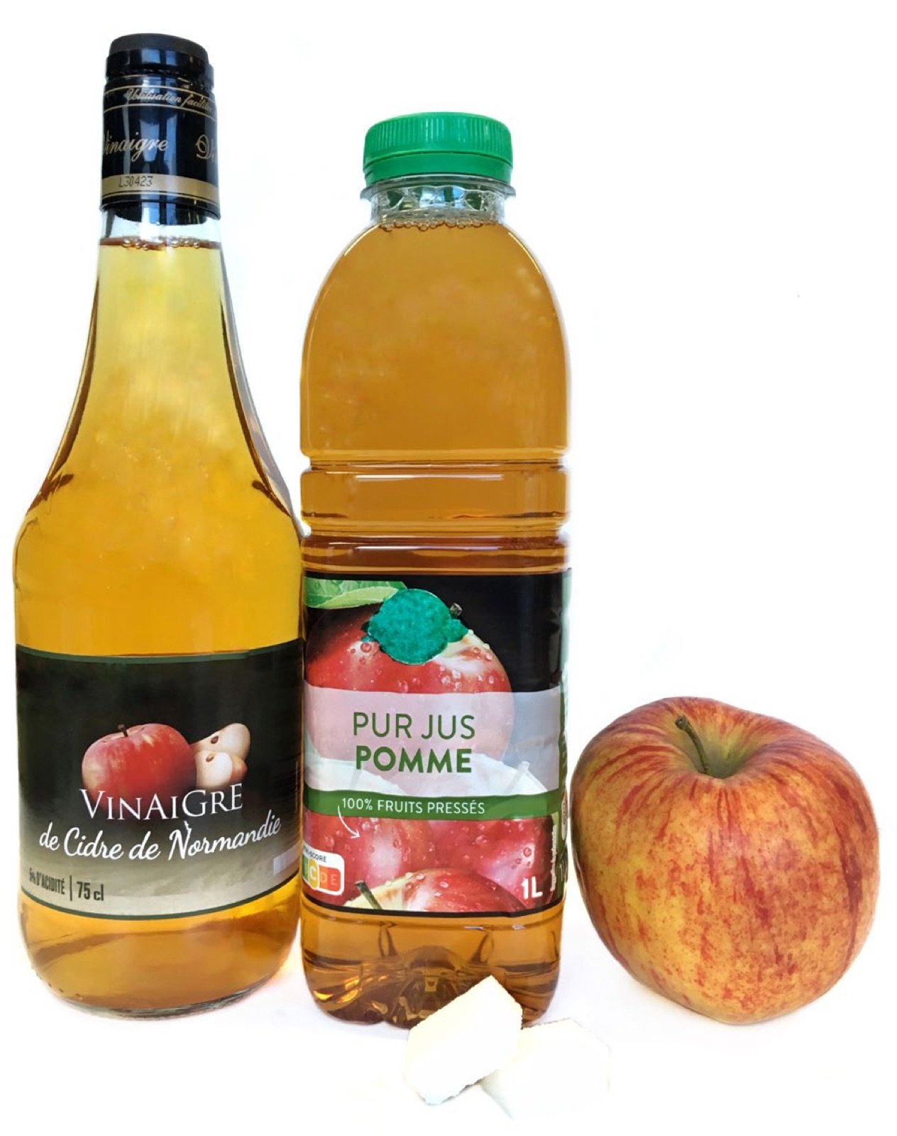 Vinaigre de cidre, pur jus de pomme et pomme : les ingrédients de la culture d’anguillules