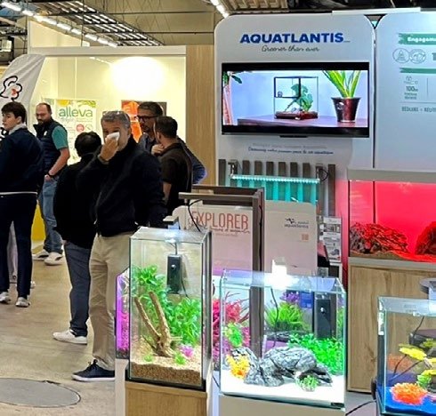 Stand Aquatlantis à ANIMAL EXPO